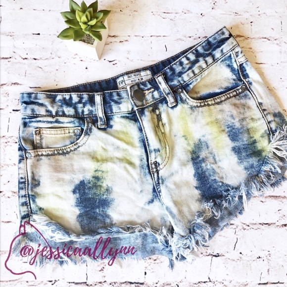 Free People | dyed fringe cutoff shorts daisy duke - Picture 2 of 8